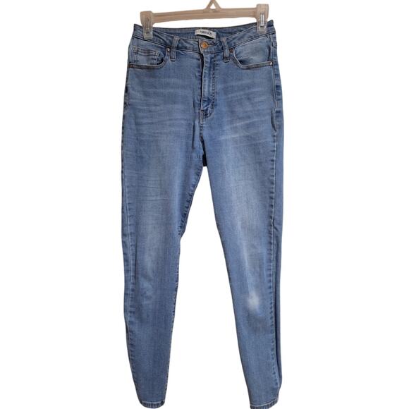 Forever 21 light blue skinny jeans women's size US 27 - Picture 1 of 12